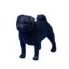 Lana Toys 1:6 Scale Pug Dog Pet Figure Realistic Animal Model view 1