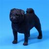 Lana Toys 1:6 Scale Pug Dog Pet Figure Realistic Animal Model view 2