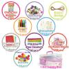 Olly Kids Arts and Crafts Supplies for Kids Girls 4 5 6 7 8 9 10 11 & 12- Ultimate Crafting Supply Carboodle in Portable 3 Layered Plastic Art Box view 3