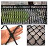 Railings Safety Net Black Decor Net, Climbing Cargo Net Rope 8mm Balcony Protective Net Child Stair Safety Net Waterproof Hand-woven Nylon Fence Net Fall Protection Mesh 6cm ( Size : 3*10m(10*33ft) ) view 1