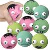 ArtCreativity 12-Pack Zombie Pop Out Eye Squeezy Toys - Funny Stress Relief Fidgets for Kids - Ideal Non-Candy Party Favors, Sensory Toys, and Classroom Rewards view 1