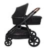 Venice Child Maverick Travel System Single to Double Stroller for Twins with Newborn Bassinet Pram and Toddler Seat (Package 2, Eclipse Black) view 2