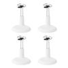 12 Pieces Doll Display Stand, Adjustable Figure Stand with Waist Clip for 6 to 14 Inch Dolls, Action Figure and Stuffed Animal Holder for Collectors, Display Rack for Birthday Party Decor (White) view 1