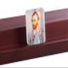 166 American Western Mahjong Mah jongg Set Suitcase Limited Edition Embedded Masterpiece Background in Leather Suitcase Van Gogh view 3