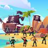 ArtCreativity Pirate Action Figures Playset, (3.5 Inches) Set of 8 Plastic Pirates Figures in Assorted Poses, Little Pirate People Action Figurines Toys Play Set for Kids view 4