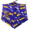 Toy Pop Up Play Fabric House, 2 Sleeping Bags, Purple, Minnesota Football Print for Dolls, Stuffed Animals, Action Figures view 4