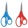 Westcott Kids Scissors, 5 Inch, Pointed, Pack of 6-3 Red and 3 Blue view 2