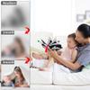 teytoy Baby Soft Cloth Book Set 6 PCS, Black and White High Contrast Baby Activity Crinkle Books for 0 3 6 9 12 Months Newborn Infants Babies Boys and Girls Early Educational Learning Toys view 2