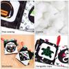 teytoy Baby Soft Cloth Book Set 6 PCS, Black and White High Contrast Baby Activity Crinkle Books for 0 3 6 9 12 Months Newborn Infants Babies Boys and Girls Early Educational Learning Toys view 3