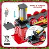 Hot Bee Train Toys Train Steam Locomotive Engine Toy, Smoke, Lights & Sounds, for 3 4 5 6 7+ Year Old Kids view 3
