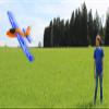 Jamara 460485 Foam Glider 2-in-1  Pilo XL  Super Light (160 g), Almost Indestructible, Height Guide for looping or Sliding Flight, 86 cm Span, Orange view 4