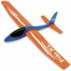 Jamara 460486 Foam Glider 2-in-1  Pilo XL  Super Light (160 g), Almost Indestructible, Height Guide for looping or Sliding Flight, 86 cm Span, Blue view 1