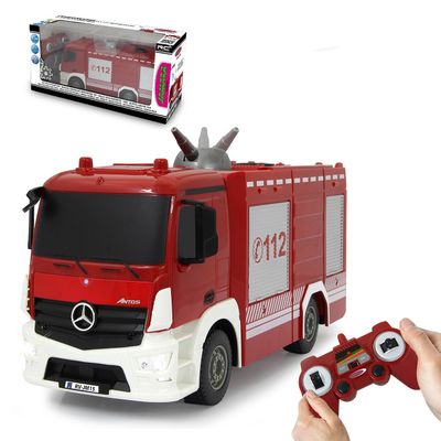 Jamara Feuerwehr TLF mit Spritzfunktion Mercedes-Benz Antos 1:26 2,4GHz