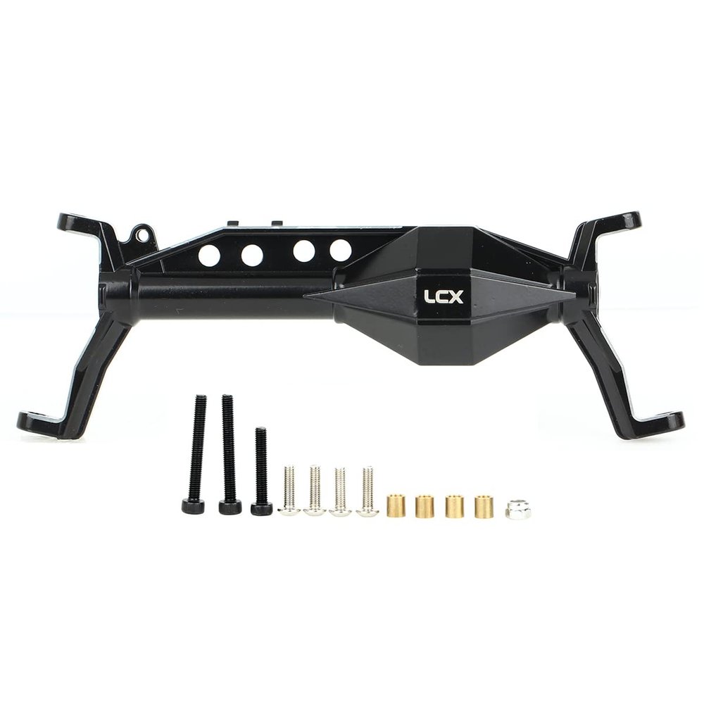 LCX Racing 1/10th RC Crawler Car CNC Machined Front Axle Housing for Axial SCX10 III SCX10.3 AXI03007, Upgrades Parts Accessories