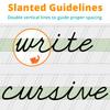 Channies Visual Cursive Flashcards, 43 Dry-Erase Cursive Handwriting Flash Cards, Daily Uppercase & Lowercase Cursive Letter Tracing Practice for 2nd-3rd Grade Kids view 4