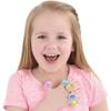 The Dreidel Company 24-Pack Colorful Plastic Jewel Ring Adjustable Fake Rings Princess Rings Jewelry for Bridal Shower Girls Dress Accessories 1" Inch view 3
