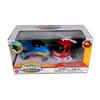NKOK Junior Racers 2PK Friction Powered Coast Guard Heli & Supersonic Jet,Multi view 2