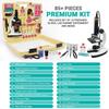 IQCREW Kid's Premium 85+ Piece Microscope, Color Camera and Interactive Kid's Software Kit with 48-Piece Prepared Slide Set view 2