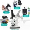 IQCREW Kid's Premium 85+ Piece Microscope, Color Camera and Interactive Kid's Software Kit with 48-Piece Prepared Slide Set view 3