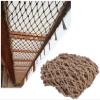 Rope Netting Decor, Hemp Rope Safety Net Stairs Balcony Net Treehouse Climbing Woven Rope Truck Cargo Trailer Netting Heavy Duty Birds Nets Hammock Playground (Size : 1 * 6m(3 * 20ft)) view 1