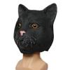 Aimeely Super Funny Latex Animal Halloween Head Mask Costume Party Favors Cat view 3