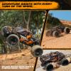 HAIBOXING 1:18 Scale RC Monster Truck 18859 36km/h Speed 4X4 Off Road Remote Control Cars,Waterproof Electric Powered RC Cars All Terrain Toys Vehicles with 2 Batteries, Xmas Gifts for Kid and Adults view 3