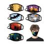 BARSUPPLY 6-Pack Kids Halloween Face Mask, Reusable, Washable Face Cover, One Size fits Most Kids, Boys and Girls Masks view 1