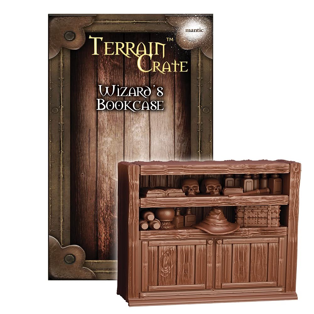 Mantic Games - TerrainCrate - Wizard's Bookcase - MGTC152
