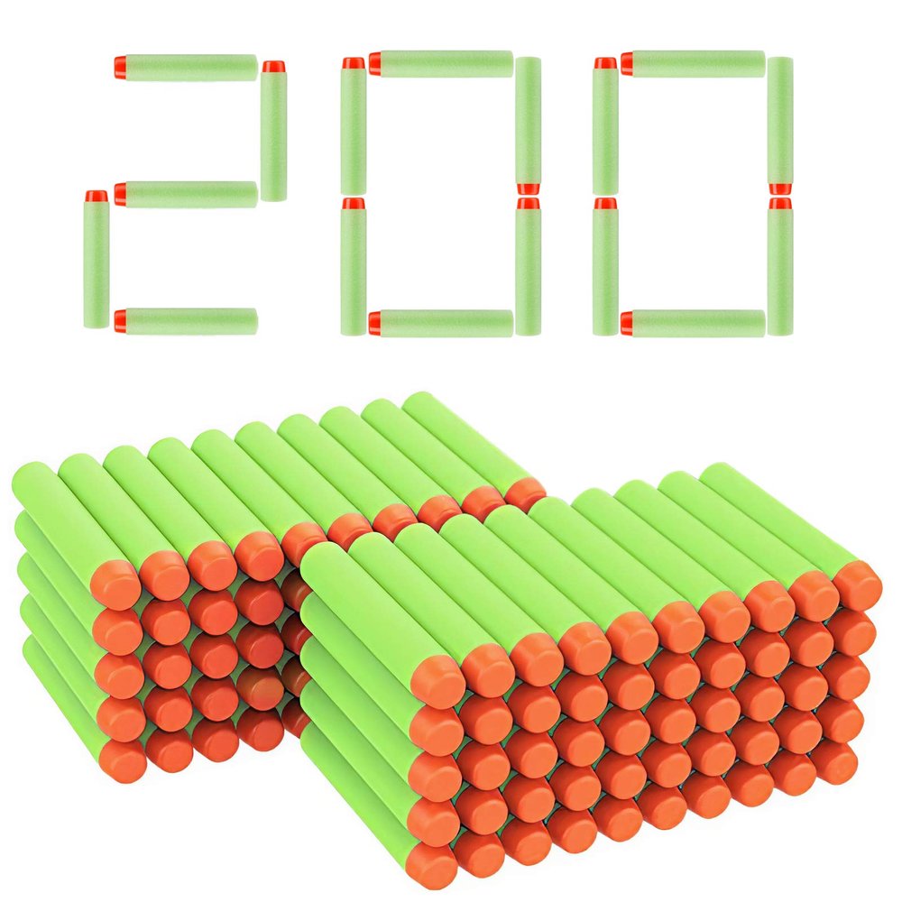 YagoDago Refill Darts Universal Suction Dart Foam Bullet 100-Dart Refill Pack for Nerf N-Strike Elite Series Blasters Toy Gun