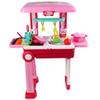 BPC Toy Play Set Kitchen Tool Playset Cooking Toy into Luggage Trolley for Kids view 2