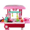 BPC Toy Play Set Kitchen Tool Playset Cooking Toy into Luggage Trolley for Kids view 4