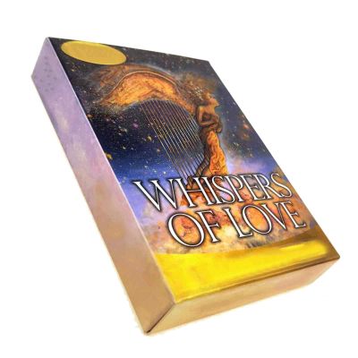 AIZYR English Edition Whisper of Love Oracle, 50 Sheets Tarot Cards Board Games Fun Game Card Sets for Family Party