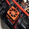 GPM for Arrma 1/5 KRATON 8S BLX/Outcast 8S BLX Upgrade Parts Aluminum Motor Heatsink with Cooling Fan - 1 Set Blue view 3