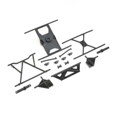Losi Cage Roof and Spare Tire Holder SBR 2.0 LOS251110 Elec Car/Truck Replacement Parts