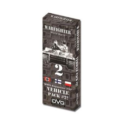 DVG: Expansion Kit #37, Vehicle Expansion Pack #2 (Germany, Finland, Poland), for Warfighter WWII Solitaire Boardgame