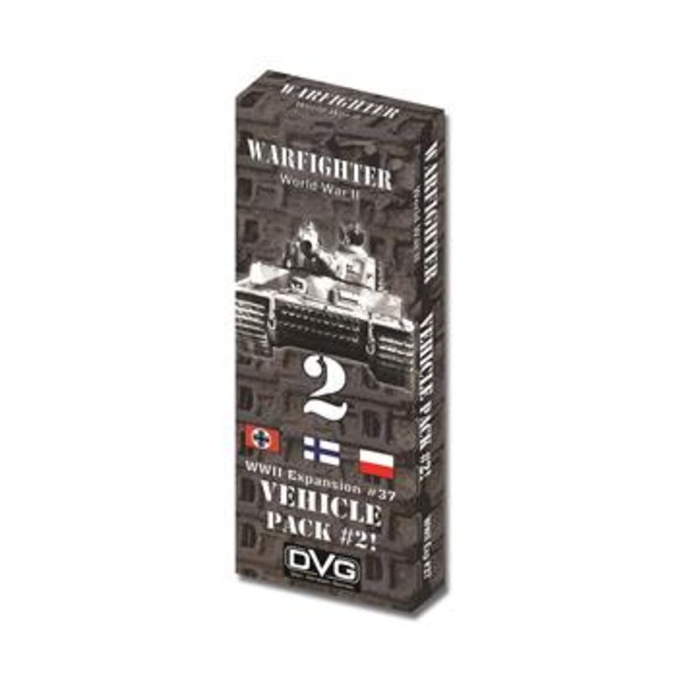 DVG: Expansion Kit #37, Vehicle Expansion Pack #2 (Germany, Finland, Poland), for Warfighter WWII Solitaire Boardgame