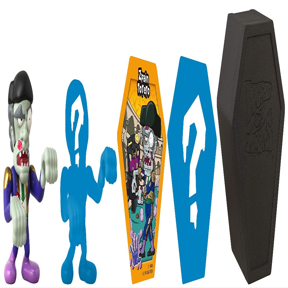 Bandai Namco - World of Zombies 2-Pack 2.5 Inch Figure - Zpain Torero and Secret Figure