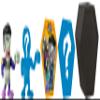 Bandai Namco - World of Zombies 2-Pack 2.5 Inch Figure - Zpain Torero and Secret Figure view 1