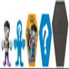 Bandai Namco - World of Zombies 2-Pack 2.5 Inch Figure - Zpain Torero and Secret Figure view 2