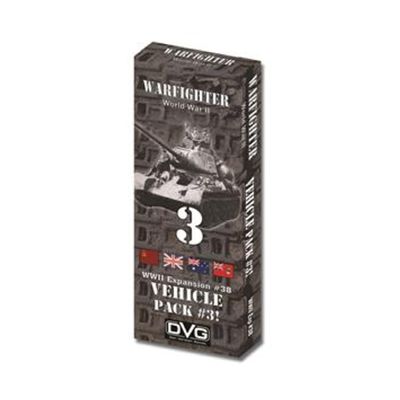 DVG: Expansion Kit #38, Vehicle Expansion #3 (USSR, Britain, Australia, Canada), for Warfighter WWII Solitaire Boardgame