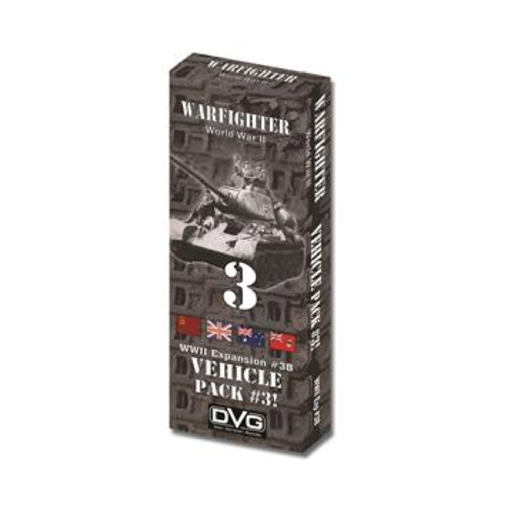 DVG: Expansion Kit #38, Vehicle Expansion #3 (USSR, Britain, Australia, Canada), for Warfighter WWII Solitaire Boardgame