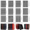 MUDOR Vario Stamp Pages for Stamp Album Binder, 10 Sheet (20 Page) 1 Row Pages for Stamp Collectors, Professional Pack (1 Row) view 4