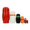 HYCLES Nesting Dolls Russian Matryoshka Wood Stacking Nested Set for Kids Handmade Toys for Children Kids Christmas Birthday Decoration Halloween Wishing Gift view 2