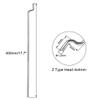 uxcell 1.2mm x 450mm (17.7 Inch) Steel Z Pull/Push Rods Parts for RC Airplane Plane Boat Replacement (Pack of 20) view 2