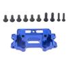 Aluminum Front Bulkhead Upgrade Parts for 1/10 Traxxas Slash 2WD Rustler Stampede Bandit Replace 2530 2530A view 2