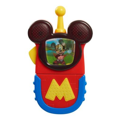 Disney Junior Mickey Mouse Funhouse Communicator with Lights and Sounds, Easter Basket Fillers, Gifts, Presents, Kids Toys for Ages 3 Up by Just Play