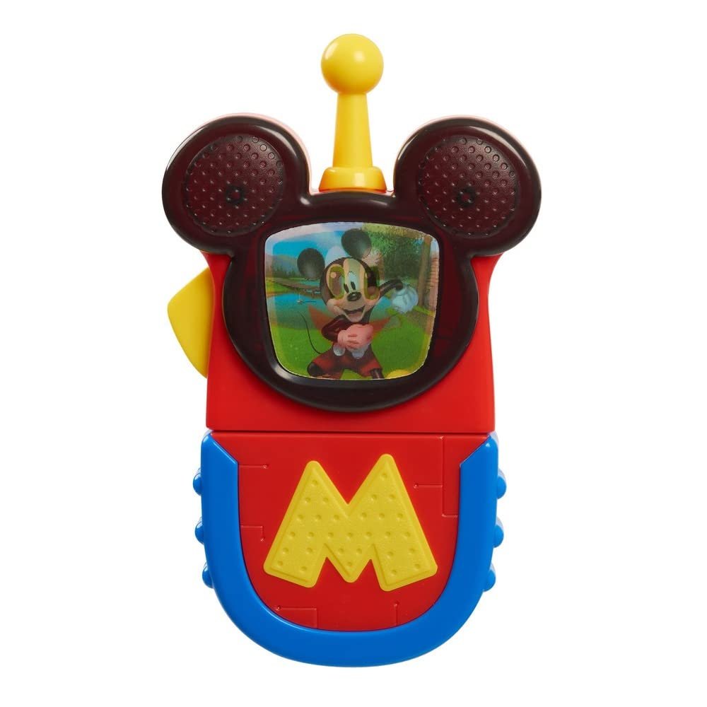 Disney Junior Mickey Mouse Funhouse Communicator with Lights and Sounds, Easter Basket Fillers, Gifts, Presents, Kids Toys for Ages 3 Up by Just Play
