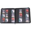 WINTRA 12-Pocket Black Double-Sided Trading Card Album, Side Loading Premium Card Binder, 720 Pockets Binder for Standard Trading and Sports Cards view 2