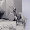 XINGCHANG 1/35 Soviet Crew Include 2 (No Tank) Resin Figure Model Kits Miniature Gk Unassembly Unpainted view 1