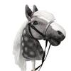 Dapple Gray Hobby Horse A3 Stick Horse for Children Horse Toy on Stick view 1